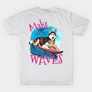 WAVES Husky T-Shirt